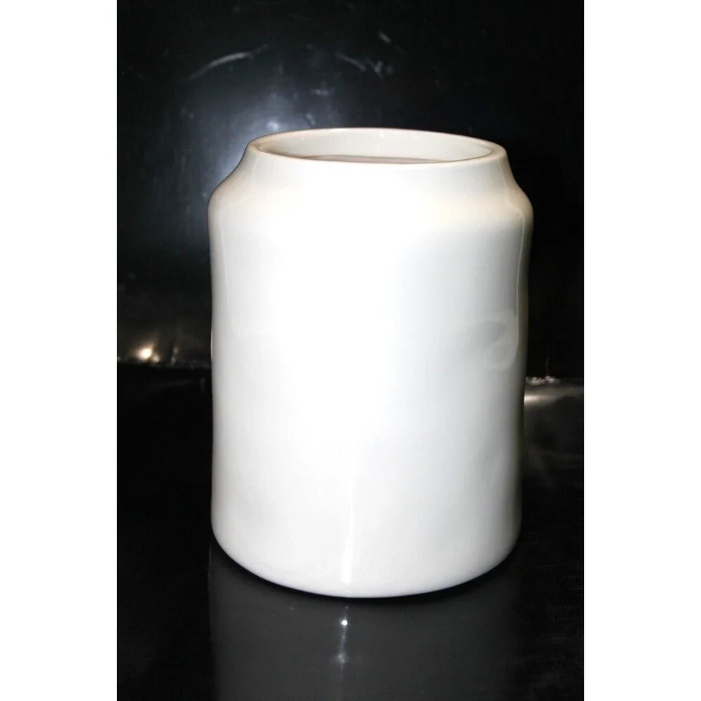 Rae Dunn Ceramic Dog Treats Canister Container No Lid 6